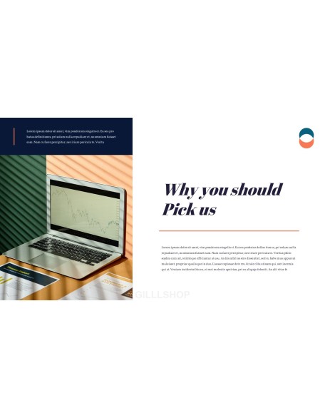 Financial management design ppt template