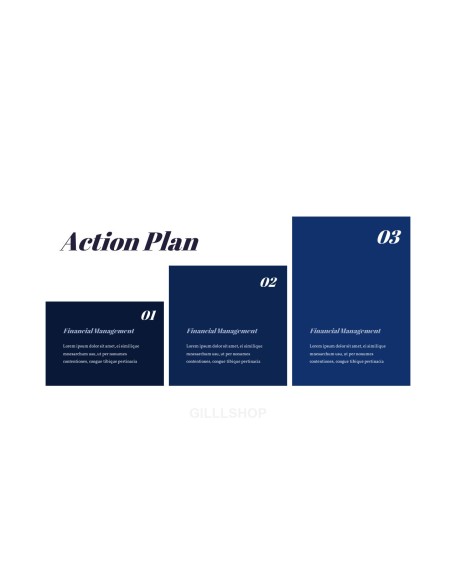 Financial management design ppt template