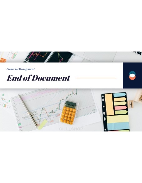 Financial management design ppt template