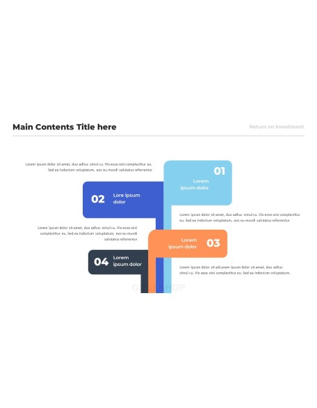 Return on Investment (ROI) ppt template ppt