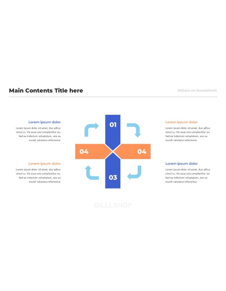 Return on Investment (ROI) ppt template ppt