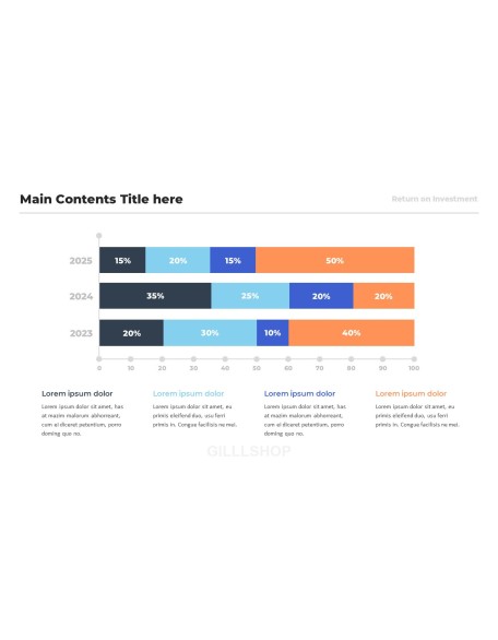 Return on Investment (ROI) ppt template ppt