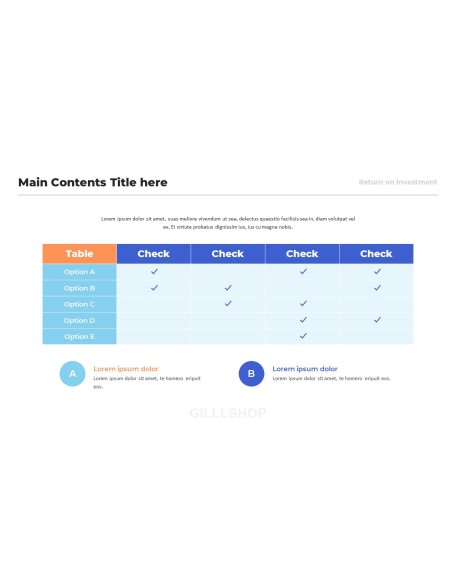 Return on Investment (ROI) ppt template ppt