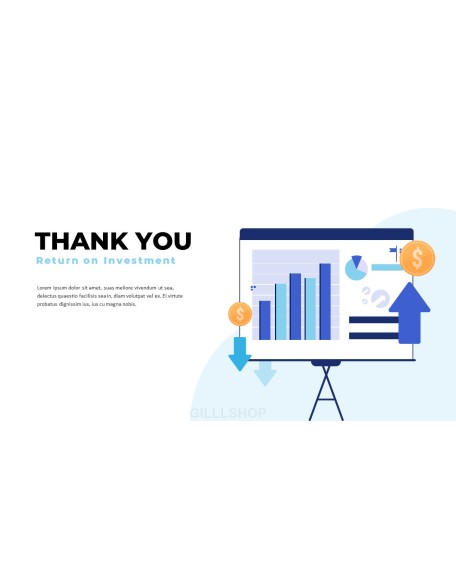 Return on Investment (ROI) ppt template ppt