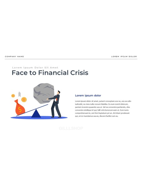 Financial Crisis Business PowerPoint Templates
