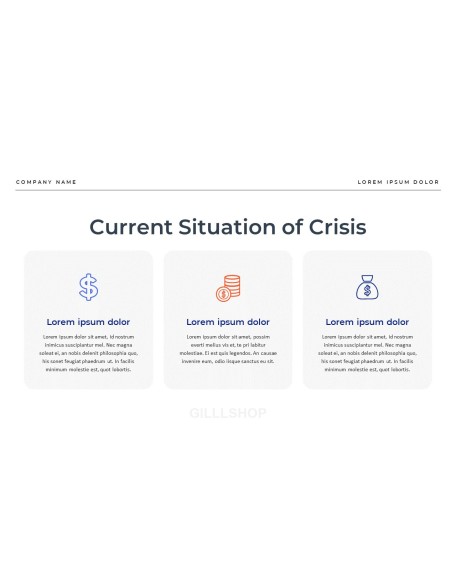 Financial Crisis Business PowerPoint Templates