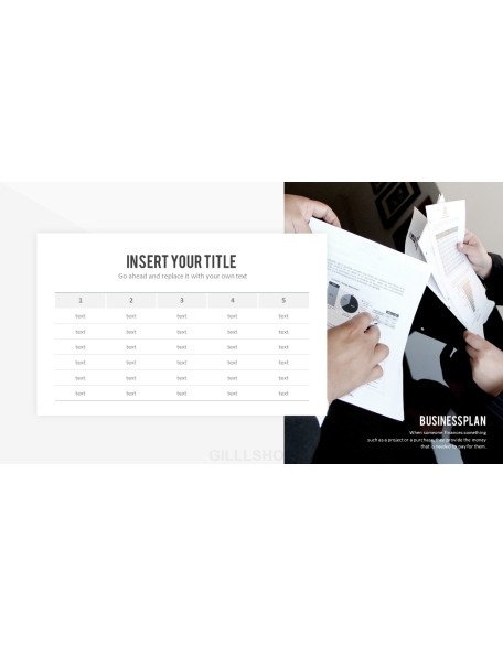 Business Plan Finance Theme Presentation Templates