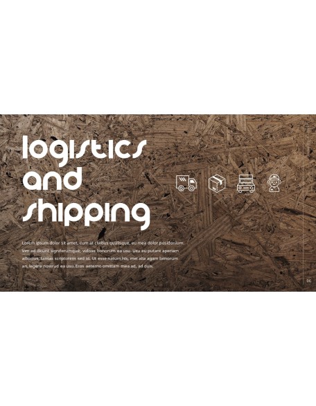 Logistics and Shipping Presentation PowerPoint