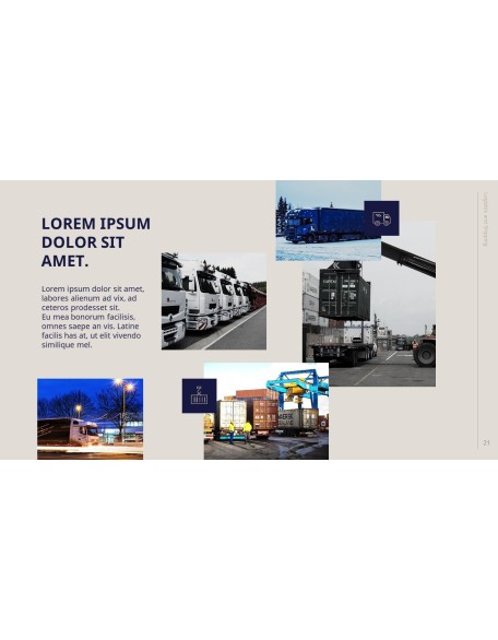 Logistics and Shipping Presentation PowerPoint