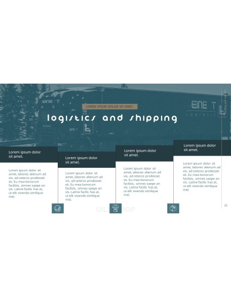 Logistics and Shipping Presentation PowerPoint