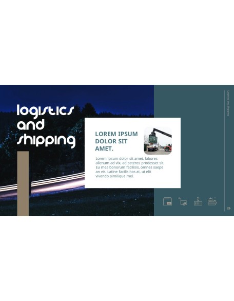 Logistics and Shipping Presentation PowerPoint