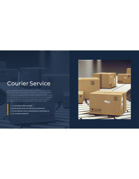 Courier Service premium PowerPoint Templates