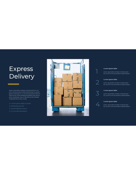 Courier Service premium PowerPoint Templates