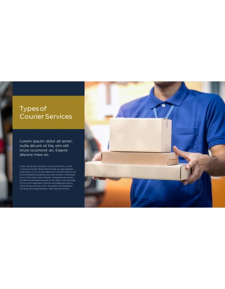 Courier Service premium PowerPoint Templates