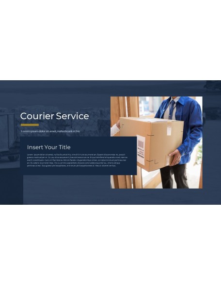 Courier Service premium PowerPoint Templates