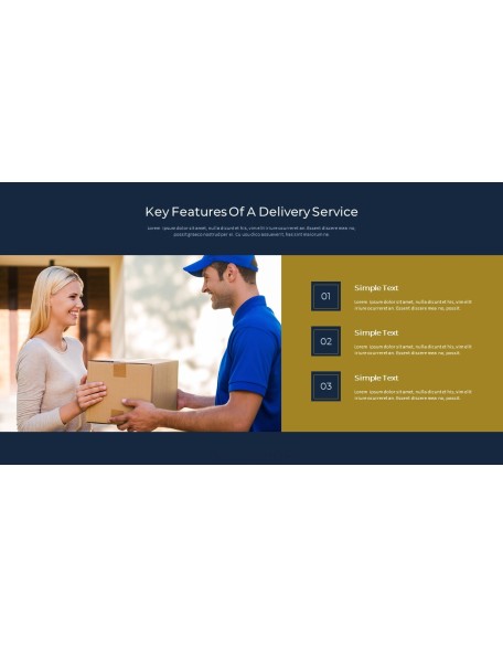 Courier Service premium PowerPoint Templates