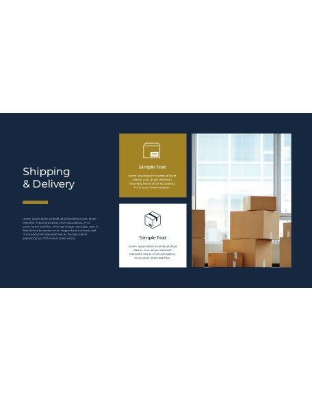 Courier Service premium PowerPoint Templates