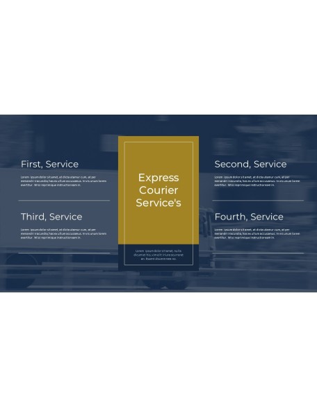 Courier Service premium PowerPoint Templates