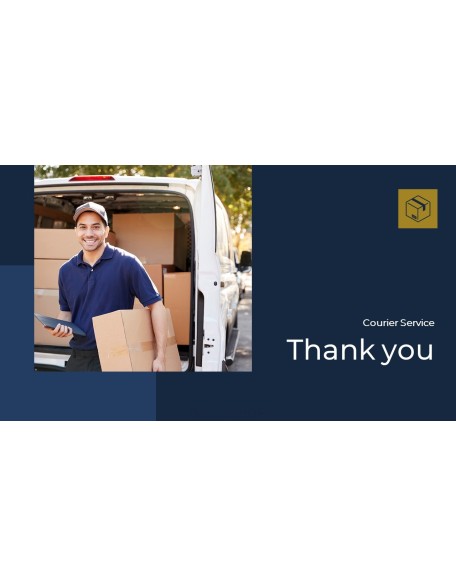 Courier Service premium PowerPoint Templates