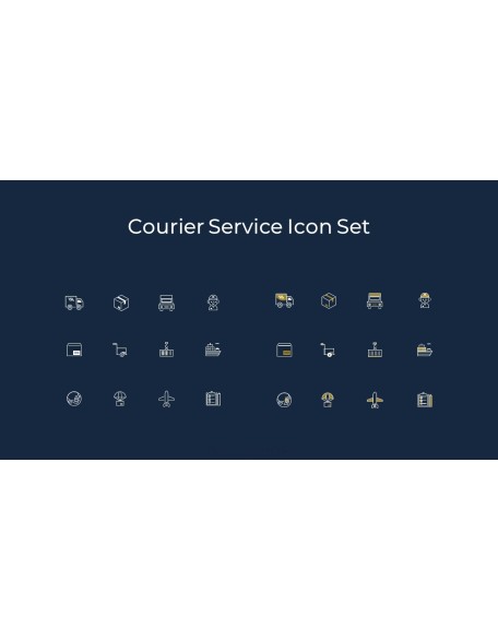 Courier Service premium PowerPoint Templates