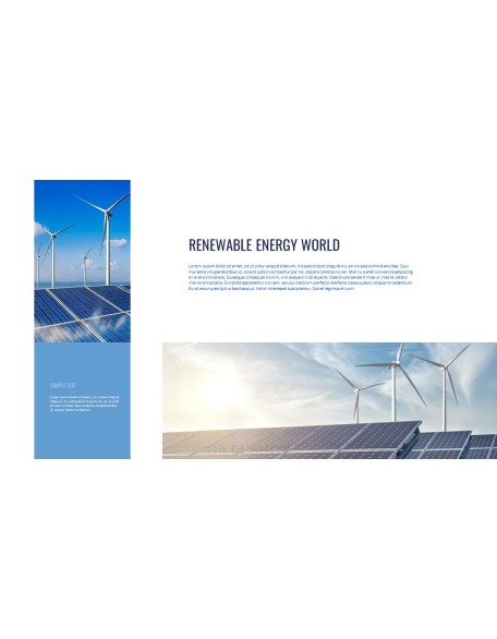 Renewable Energy Presentation Format