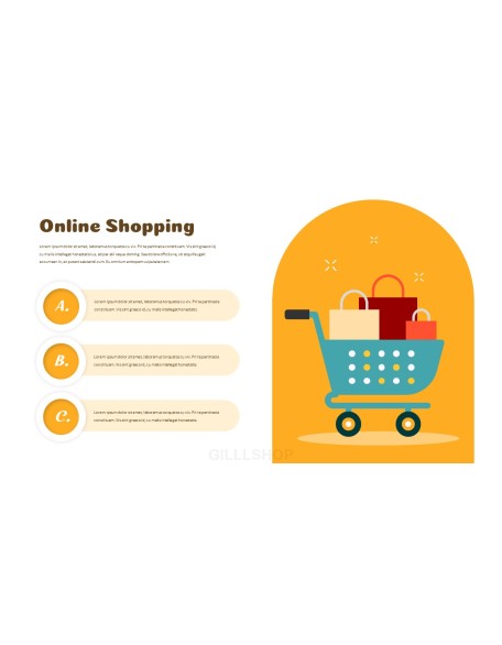 Online Shopping powerpoint themes