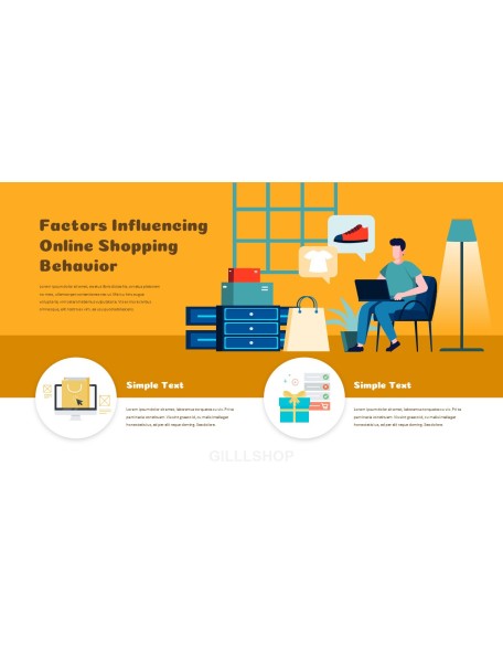 Online Shopping powerpoint themes