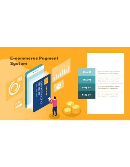 Online Shopping powerpoint themes