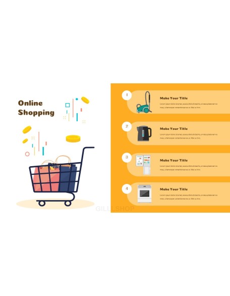 Online Shopping powerpoint themes