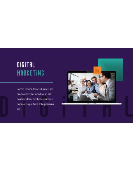 Digital Marketing Easy Presentation Template