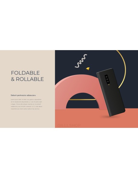 Best Foldable Phones presentation slide design