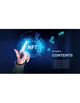 NFT Worlds professional powerpoint presentation