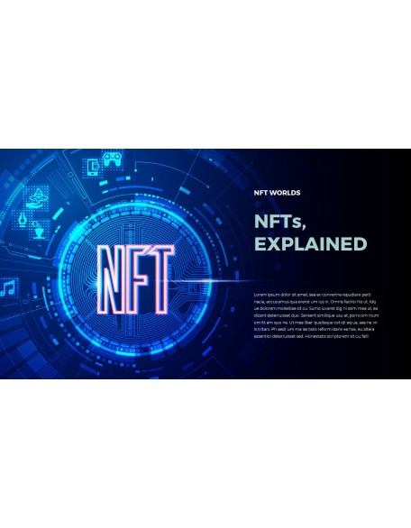 NFT Worlds professional powerpoint presentation