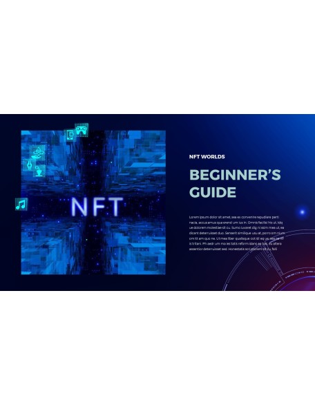 NFT Worlds professional powerpoint presentation