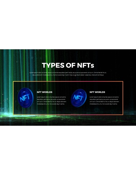 NFT Worlds professional powerpoint presentation