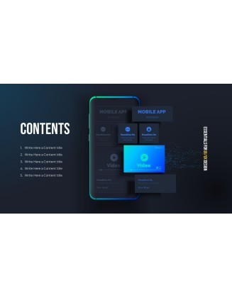 Essentials for UI/UX Design PowerPoint Presentation Design