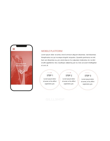 Mobile Service Planning history powerpoint template