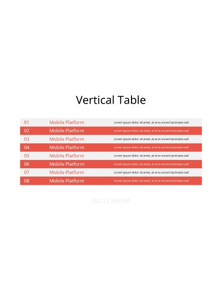 Mobile Service Planning history powerpoint template