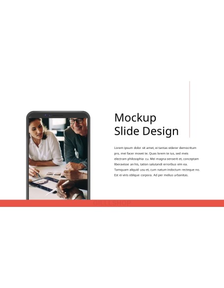 Mobile Service Planning history powerpoint template