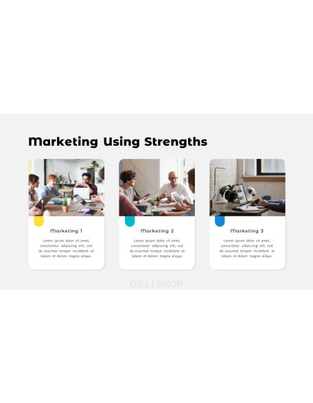 Business Marketing Strategy slide members