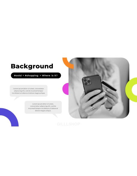 Mobile Service Proposal (Shopping App) Theme PT Templates