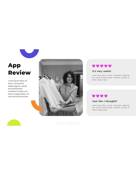 Mobile Service Proposal (Shopping App) Theme PT Templates