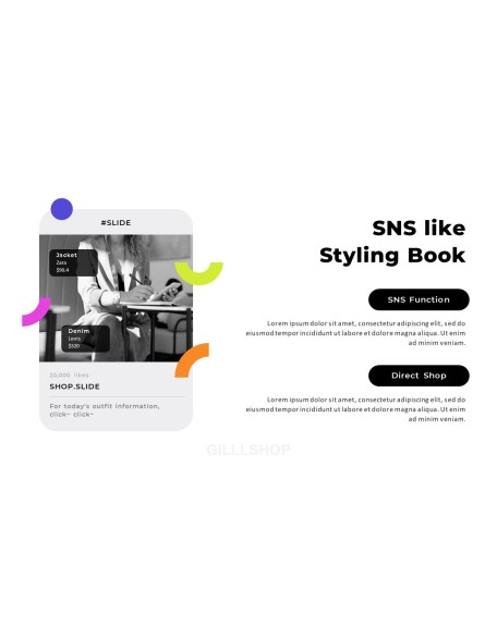 Mobile Service Proposal (Shopping App) Theme PT Templates