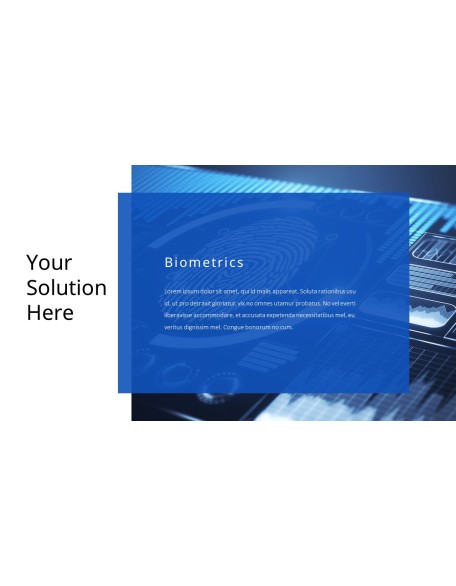 Biometrics Security PowerPoint Templates for Presentation