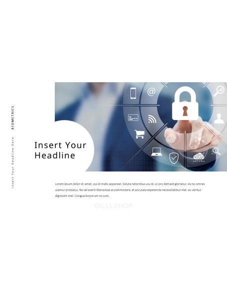 Biometrics Security PowerPoint Templates for Presentation