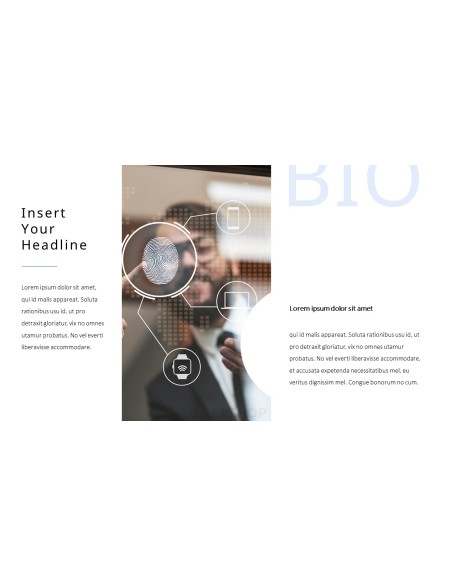 Biometrics Security PowerPoint Templates for Presentation