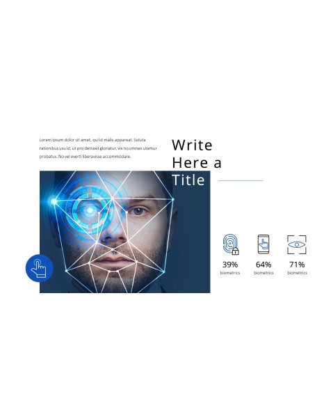 Biometrics Security PowerPoint Templates for Presentation