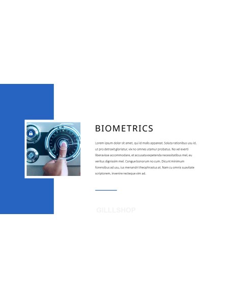 Biometrics Security PowerPoint Templates for Presentation