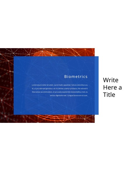 Biometrics Security PowerPoint Templates for Presentation