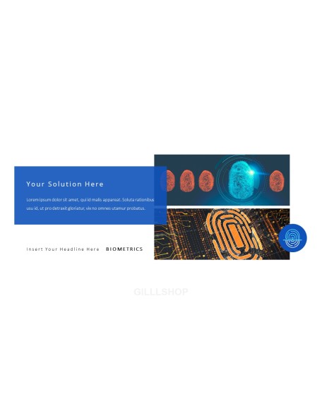 Biometrics Security PowerPoint Templates for Presentation